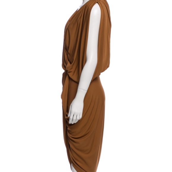 Haute Hippie Draped Maxi Dress - Picture 3 of 3